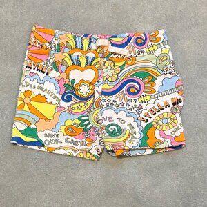 Stella McCartney Kids Colorful Graphic Shorts